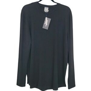 NWT Marrakech Premier Men's Black Knit Crew Neck Sweater XL Wool/Acrylic Blend